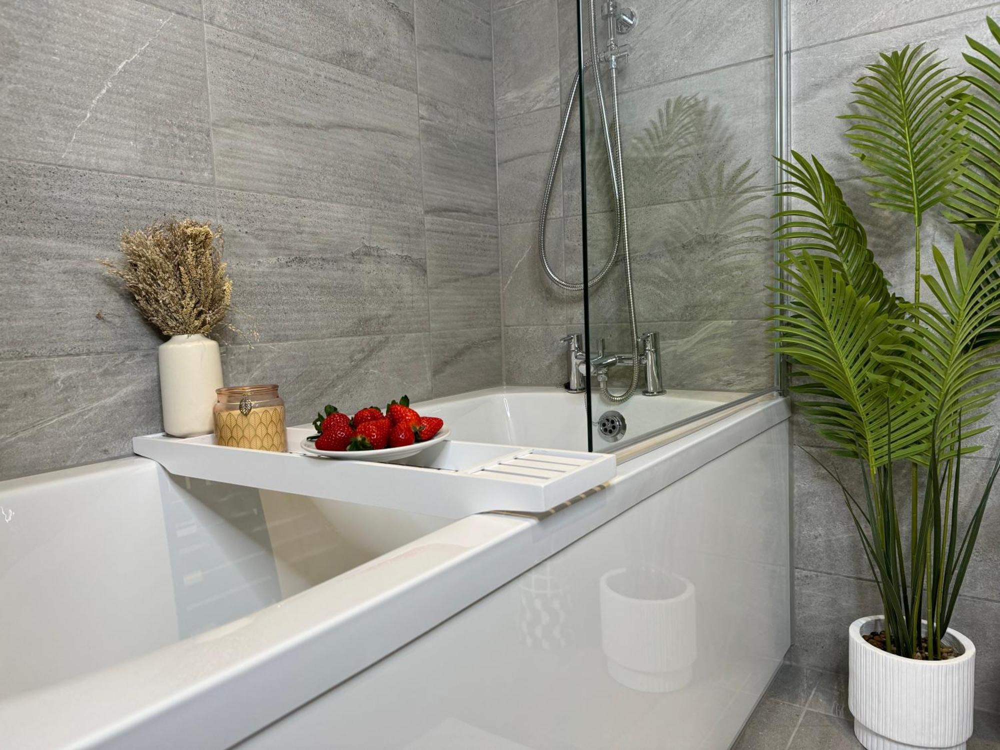 Modern One-Bedroom Apartment Swindon Luaran gambar