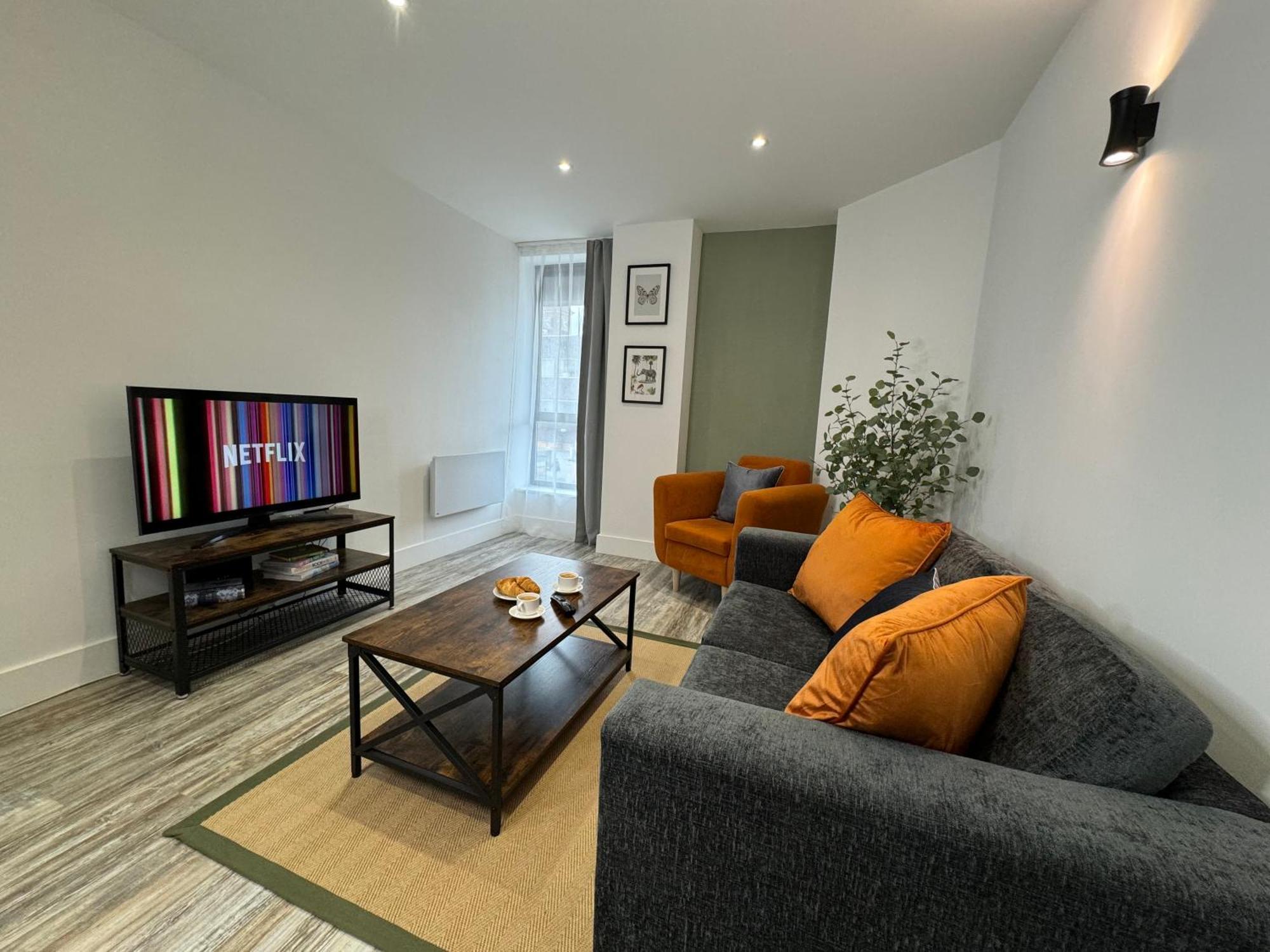 Modern One-Bedroom Apartment Swindon Luaran gambar
